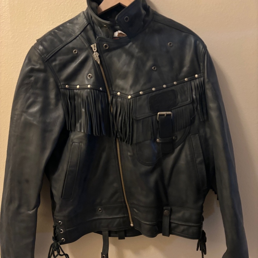 Vintage Harley Davidson Leather Jacket